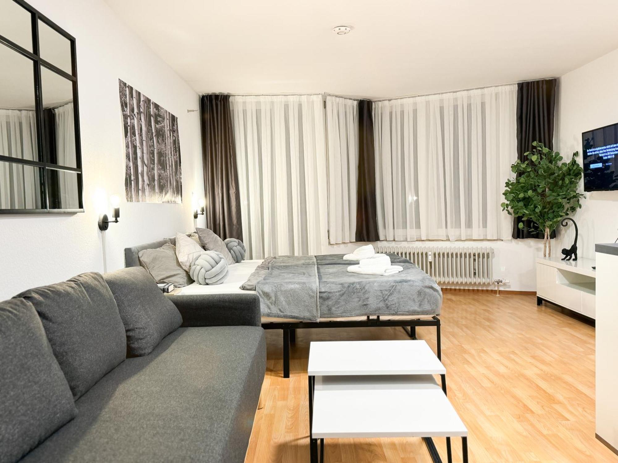 Modern Living In Karlsruhe - Frieden Apartments Bagian luar foto