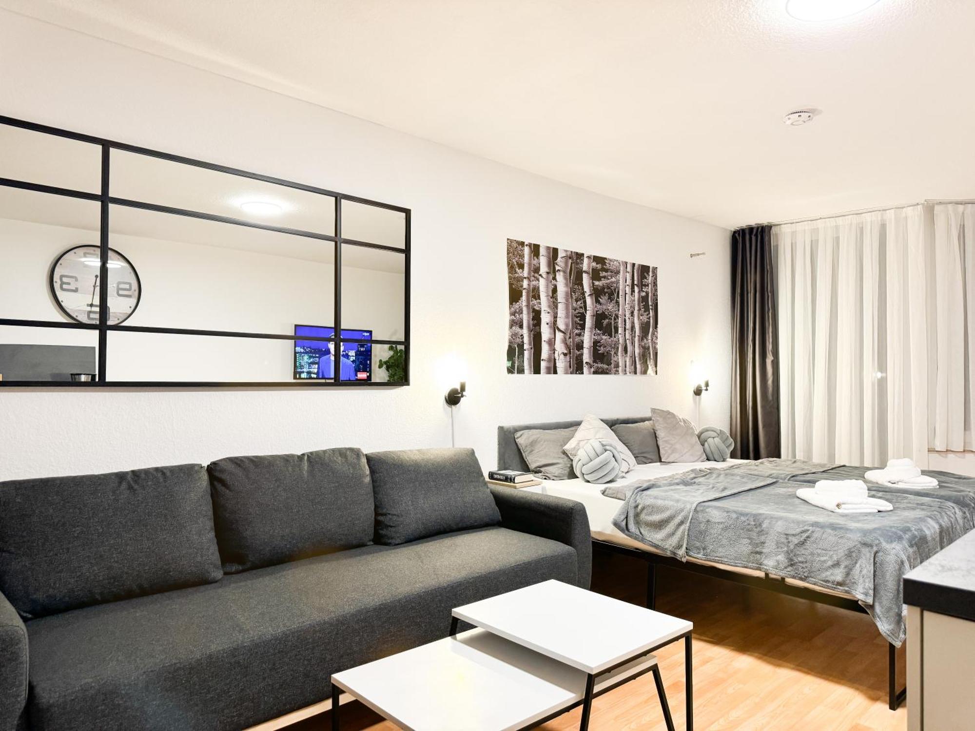 Modern Living In Karlsruhe - Frieden Apartments Bagian luar foto